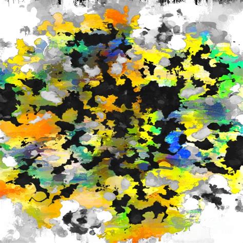 Black And Yellow Abstract Art Digital Art By Arelys Jimenez Pixels