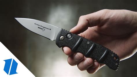 Boker Kalashnikov Automatic Knife Overview Youtube