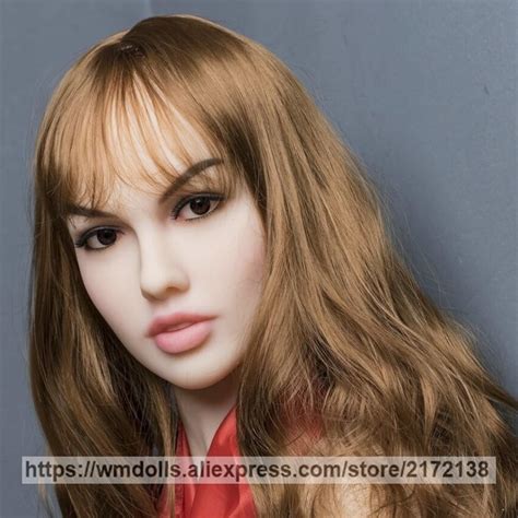 Wmdoll Real Silicone Sex Dolls Head For Men 140 170cm Adult Love Doll