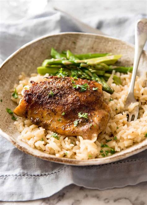 Oven Baked Chicken And Rice No Stove Recipetin Eats