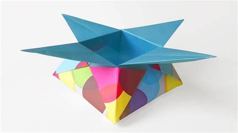 comment faire une boite facile en origami youtube