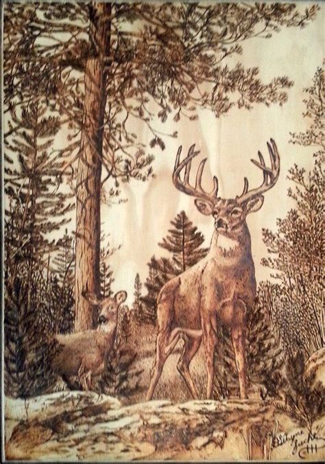 Traceable Free Printable Wildlife Wood Burning Patterns