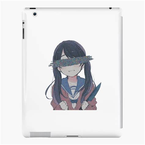 Aesthetic Anime Girl Ipad Case And Skin By Lewdllama Redbubble