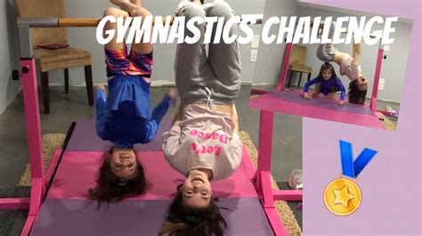 Gymnastics Challenge Youtube