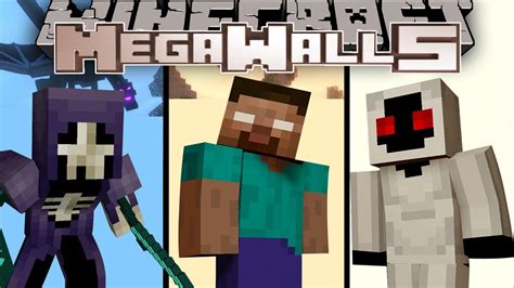 Mega Walls Herobrine And Entity 303 Vs Dreadlord Minecraft