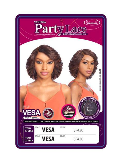 Vanessa Party Lace Deep J Part Wig Dj Vesa Bellician