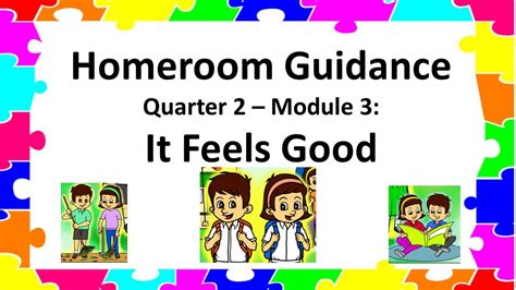 Homeroom Guidance Quarter 2 Module 3 Grade 1 Tagalog It Feels