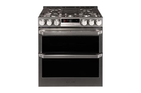 Lg Signature 69 Cuft Smart Wi Fi Enabled Gas Double Oven Slide In