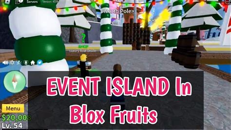Blox Fruits Event Island Location Christmas Update How To Find