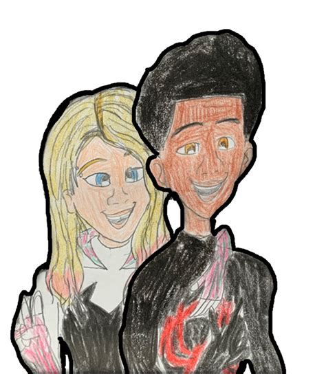 Miles Morales And Gwen Stacy Spider Man Fan Art 45143000 Fanpop
