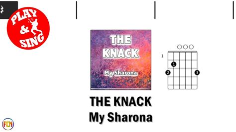 THE KNACK My Sharona FCN GUITAR CHORDS LYRICS