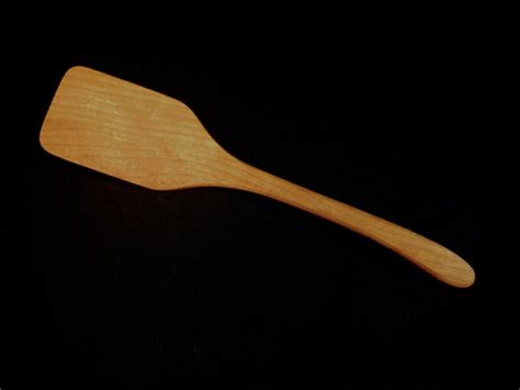 Wide Spatula White Forest Spoons