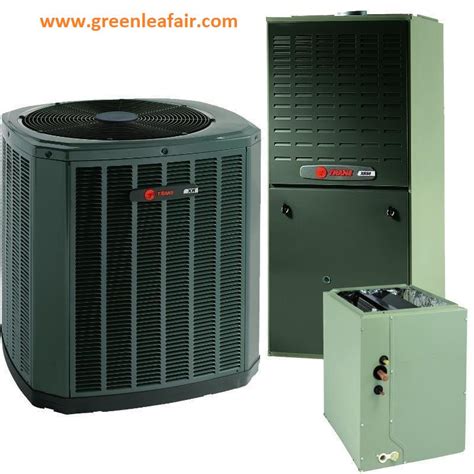 Trane 5 Ton 16 Seer 2 Stage Gas System Visually