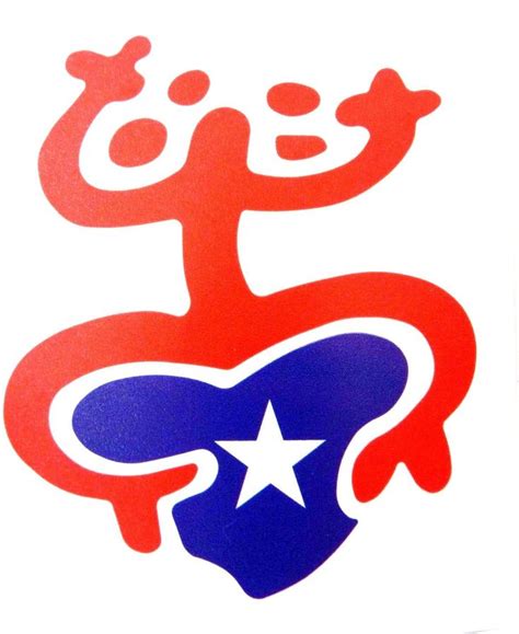 Puerto Rico Coqui Taino With Pr Boricua Flag Colors Decal Sticker