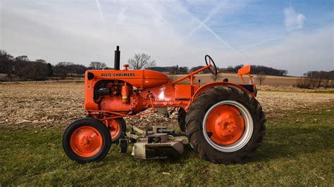 Allis Chalmers B With Woods 59 Mower At Davenport 2020 Asf39 Mecum