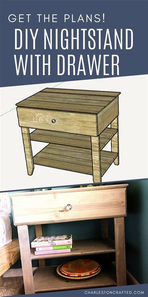 How To Build A Diy Nightstand With A Drawer Pdf Plans Furniture