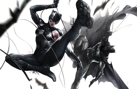 Catwoman And Batman Wallpaperhd Superheroes Wallpapers4k Wallpapers