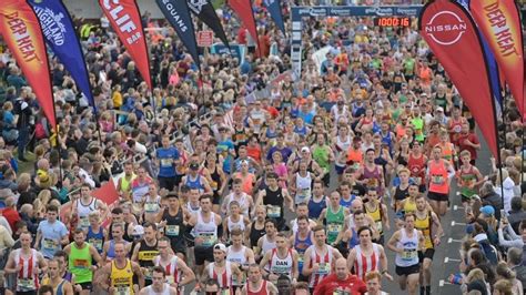 Great South Run 16000 Compete In Portsmouth Bbc News