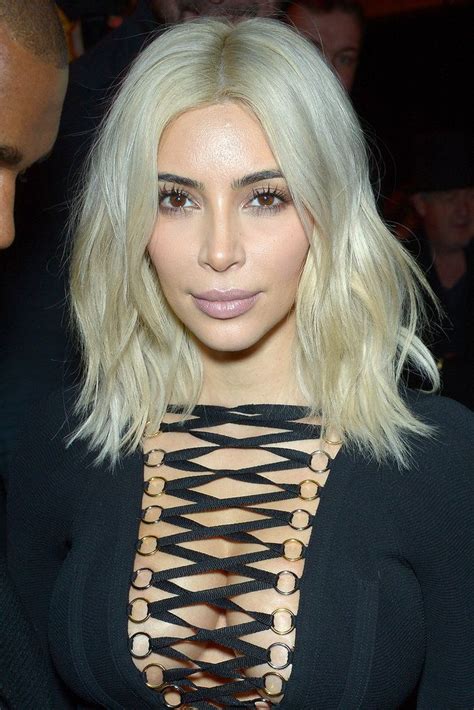 25 Springtime Blonde Shades To Show Your Hairdresser Kardashian Hair Color Kim Kardashian