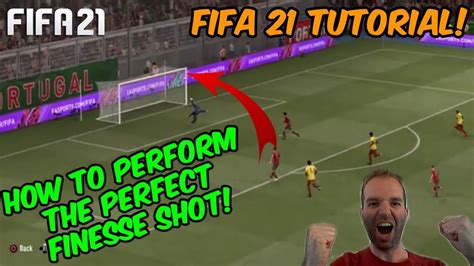 HOW TO PERFORM THE PERFECT FINESSE SHOT FIFA 21 TUTORIAL YouTube