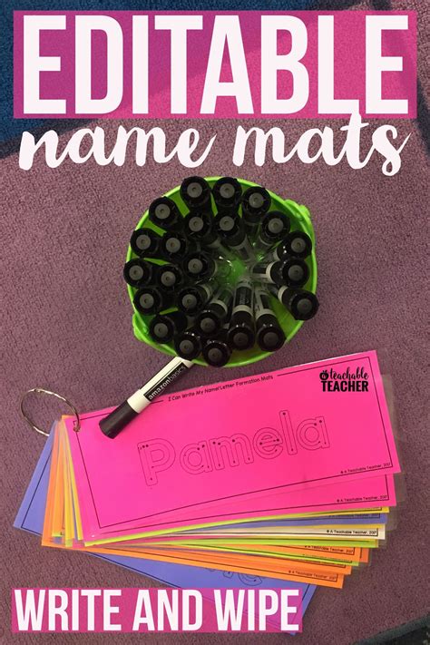Editable Name Tracing And Name Writing Practice For First And Last
