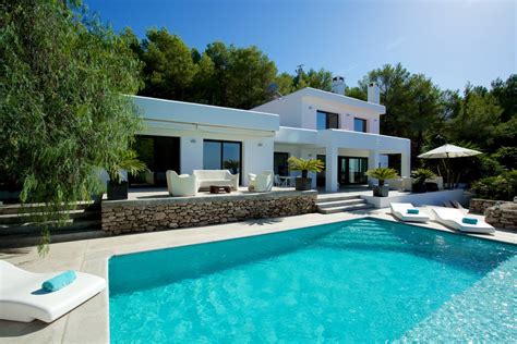 Moderne Ferienvilla Mit Blick Auf Meer Und Sunset Ibiza Style