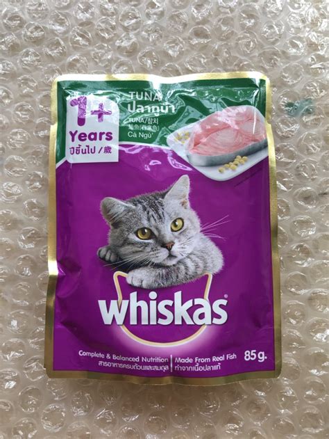 Jual Pakan Makanan Kucing Basah Whiskas Tuna Adult Sachet 85gr