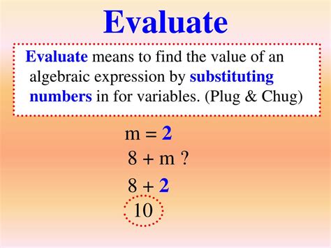 Ppt Evaluating Expressions Powerpoint Presentation Free Download