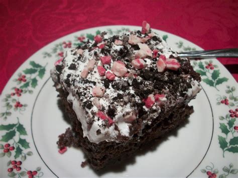 11 cake decorating tips and tricks ideas. Cook with Sara: Chocolate Peppermint Poke Cake