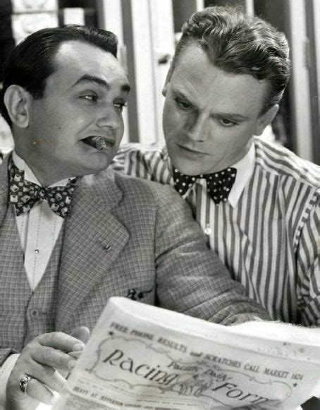 Edward G Robinson And James Cagney Sporting Their Bow Ties Classic