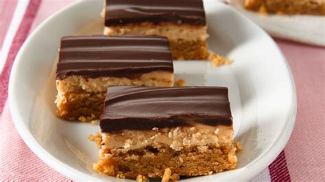 Layered Peanut Butter Bars Recipe