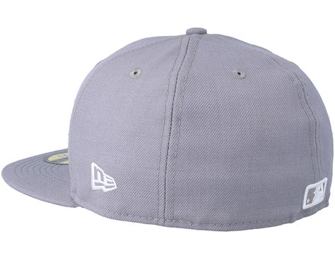 Los Angeles Dodgers 59fifty Basic Grey Fitted New Era Caps