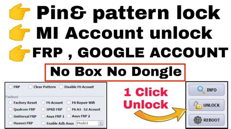 1 Click To Bypass MI Account Frp Lock Google Account Free Tools