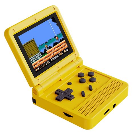 Powkiddy V90 Mini Dobrável Clamshell Handheld Game Console 30 Inch Hd
