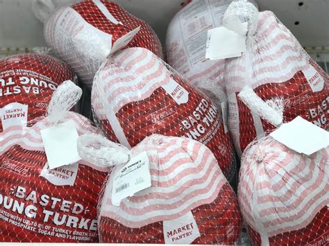 target market pantry frozen turkeys just 59¢ lb