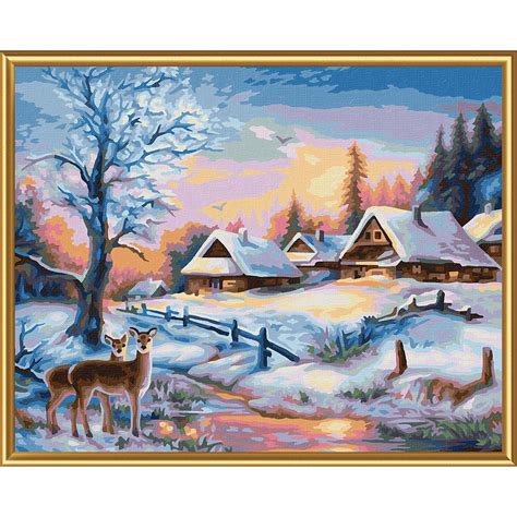 Schipper Winter Landscape Paint By Number Kit