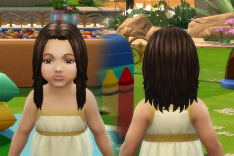 Dynamic Hairstyle For Toddlers At My Stuff Sims 4 Updates