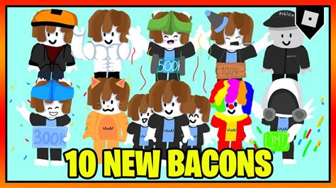 How To Get All 10 New Bacons In Find The Bacons Roblox Otosection