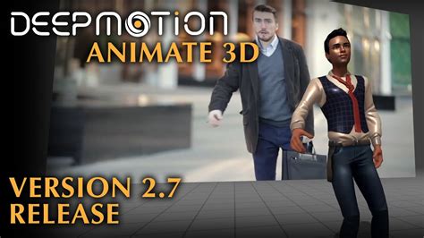 Deepmotion Animate 3d V27 Release Half Body Tracking Ai Motion
