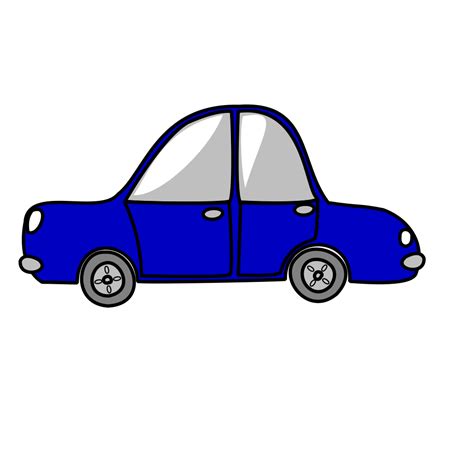 Dark Blue Car Simple Png Svg Clip Art For Web Download
