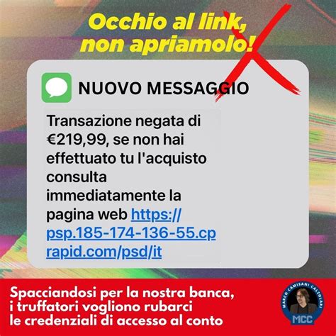 Attenzione A Questo Sms Fregatura Per Rubarci Le Credenziali Di Accesso