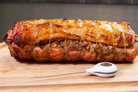 Dab the pork fillet pieces dry and season with salt and pepper. Indirect Heat: Grill-Roasted Sweet Stuffed Pork Loin ...