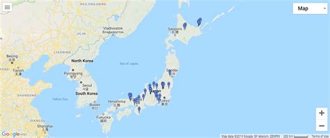 The interactive map of japan that pinpoints neighbourhoods with noisy children so those that need a quieter life can keep away from them the information is named the dorozoku map. Japan Waterfalls - World of Waterfalls