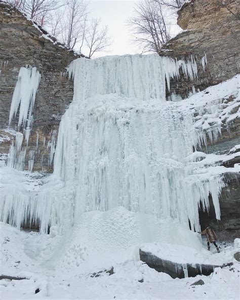 14 Trails That Will Lead You To Frozen Waterfalls In