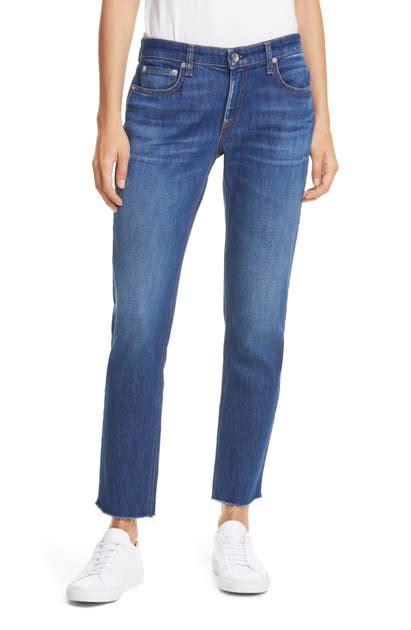 Rag And Bone Dre Low Rise Slim Boyfriend Jeans In Magnus Modesens