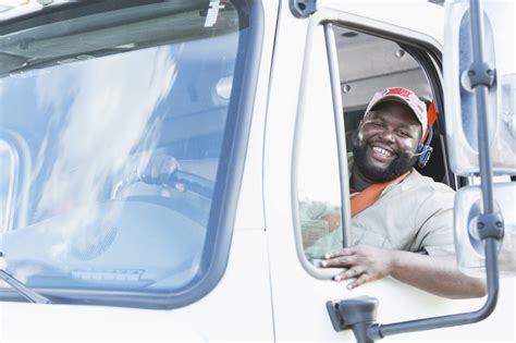 African American Truck Driver In Drivers Seat Truck News