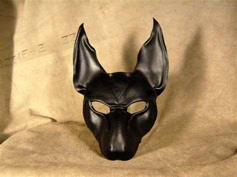Anubis Leather Mask By Midnightzodiac On Deviantart