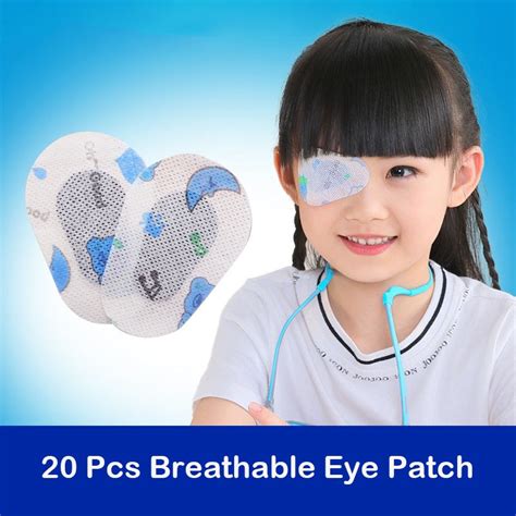 20 Pcs Breathable Eye Patch Band Aid Medical Sterile Eye Pad Adhesive Bandages First Aid Kit