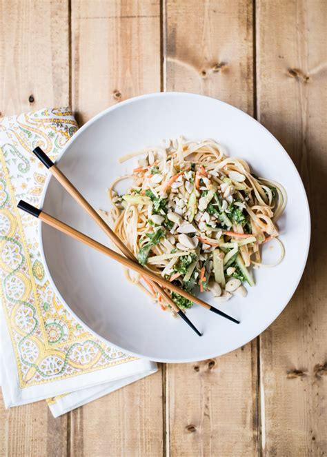Sweet And Spicy Cold Peanut Noodles