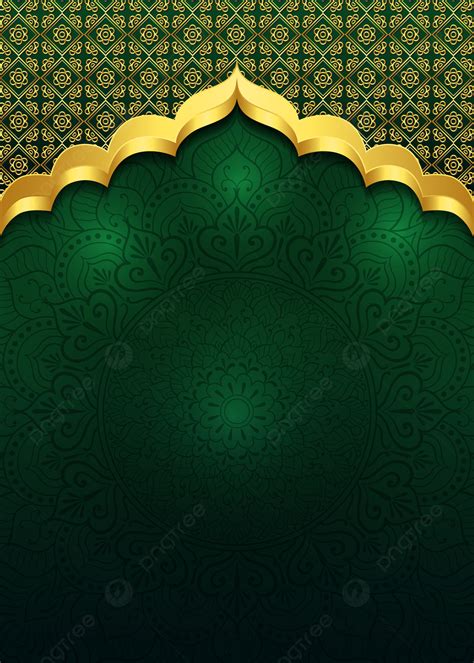 212 Islamic Background Green Hd Myweb